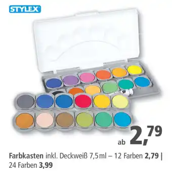 Pfennigpfeiffer Stylex Farbkasten Angebot