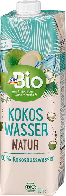 dm drogerie Dmbio kokoswasser, natur Angebot