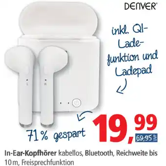 Pfennigpfeiffer Denver In Ear Kopfhörer Angebot