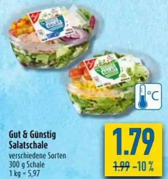 diska Gut & Günstig Salatschale 300g Angebot