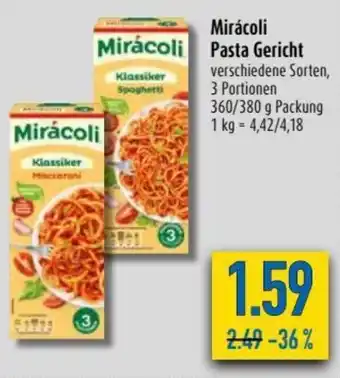 diska Mirácoli Pasta Gericht 360/380g Angebot