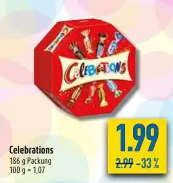 diska Celebrations 186g Angebot