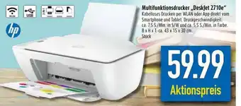 diska HP Multifunktionsdrucker DeskJet 2710e Angebot