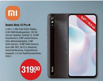 V Markt Xiaomi Redmi Note 12 Pro Angebot