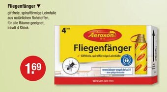 V Markt Fliegenfänger 4st Angebot