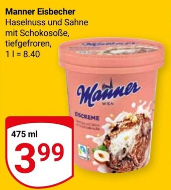 Globus Manner Eisbecher 475 ml Angebot