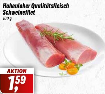 Simmel Hohenloher Qualitätsfleisch Schweinefilet 100 g Angebot