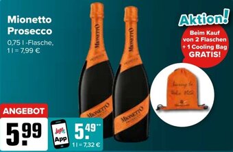 Logo Getränkemarkt Mionetto Prosecco 0,75 I-Flasche Angebot