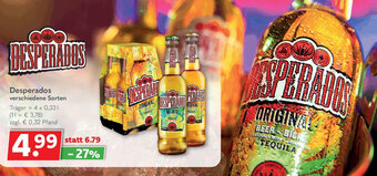 Getränkeland Desperados 4x0,33 L Angebot