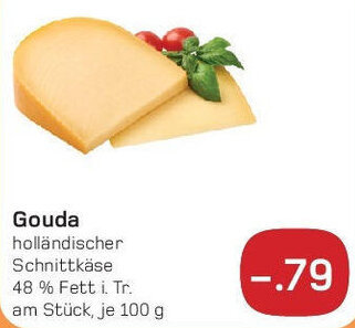 akzenta Gouda holländischer Schnittkäse 100 g Angebot