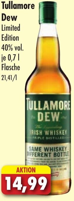 Lösch Depot Tullamore Dew 0,7 L Flasche Angebot