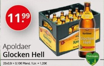 Sagasser Apoldaer Glocken Hell 20x0,5 L Angebot