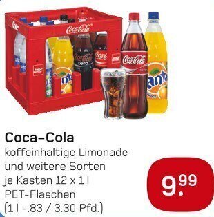 boni Center Coca-Cola 12x1 L PET Flaschen Angebot