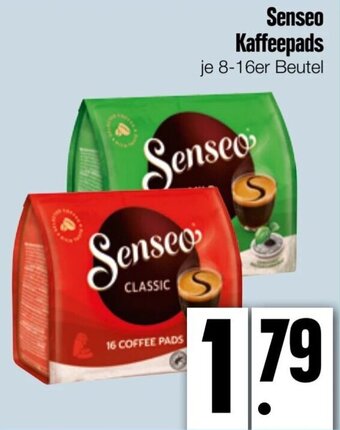 Edeka Xpress Senseo Kaffeepads 8-16er Beutel Angebot