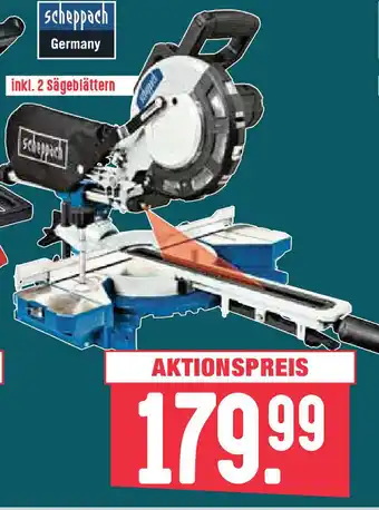 BayWa Scheppach Kapp Zugsäge HM216 Angebot