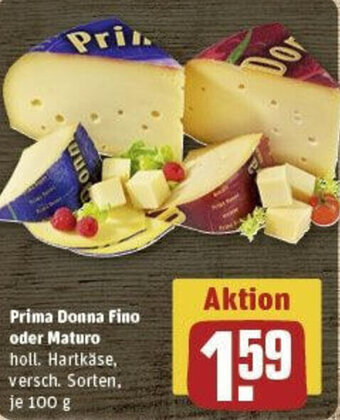 REWE Prima Donna Fino oder Maturo 100 g Angebot