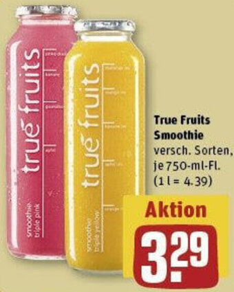 REWE True Fruits Smoothie 750-ml-Fl. Angebot