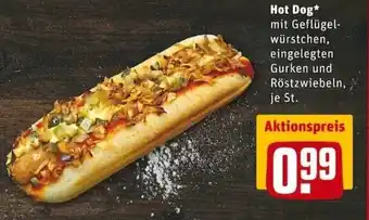 REWE PETZ Hot Dog Angebot