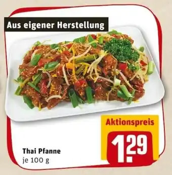 REWE PETZ Thai Pfanne 100g Angebot