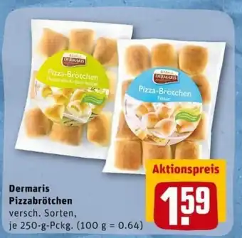 REWE PETZ Dermaris Pizzabrötchen 250g Angebot