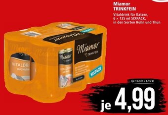 Zoo & Co Miamor TRINKFEIN Angebot