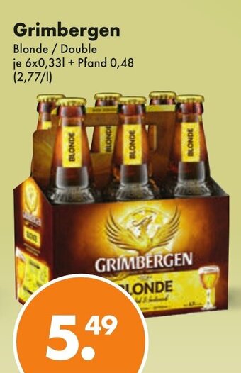 Trink und Spare Grimbergen Blonde / Double je 6x0,33l Angebot