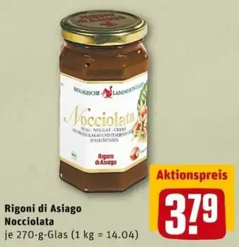 REWE PETZ Rigoni di Asiago Nocciolata 270g Angebot