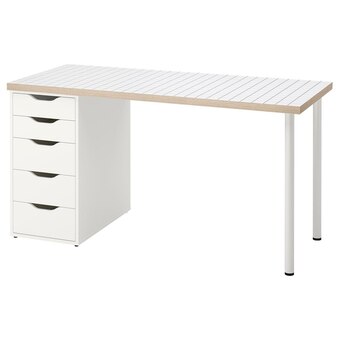 IKEA Lagkapten / alex schreibtisch weiß anthrazit/weiß Angebot