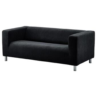 IKEA Klippan bezug 2er-sofa vansbro schwarz vansbro schwarz Angebot