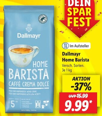 Lidl Dallmayr Home Barista 1 kg Angebot