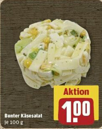 REWE Bunter Käsesalat 100 g Angebot