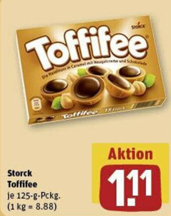 REWE Storck Toffifee 125 g Pckg. Angebot