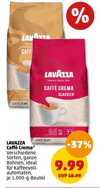 PENNY LAVAZZA Caffè Crema* 1.000-g-Beutel Angebot