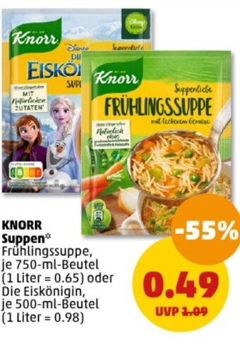 PENNY KNORR Suppen* 750 ml Beutel Angebot