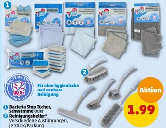 PENNY Bacteria Stop Tücher, Schwämme oder Reinigungshelfer* Angebot