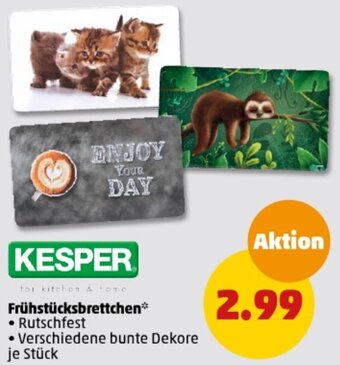 PENNY KESPER Frühstücksbrettchen* Angebot