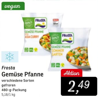 KONSUM Frosta Gemüse Pfanne 480-g-Packung Angebot