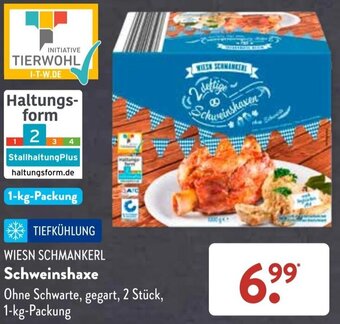 Aldi Süd WIESN SCHMANKERL Schweinshaxe 1-kg-Packung Angebot