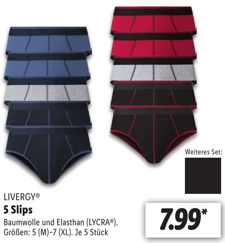 LIVERGYⓇ 5 Slips Angebot bei Lidl