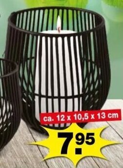 Krümet Sonderposten Windlicht Angebot