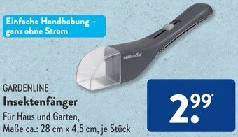 Aldi Süd GARDENLINE Insektenfänger Angebot