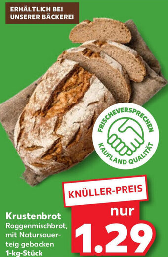 Kaufland Krustenbrot 1-kg-Stück Angebot