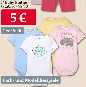 Woolworth Baby Bodies Gr.50/56-98/104 Angebot