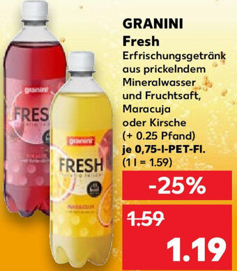 Kaufland GRANINI Fresh 0,75 L Angebot