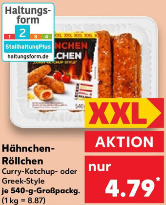 Kaufland Hähnchen-Röllchen 540-g-Großpackg. Angebot