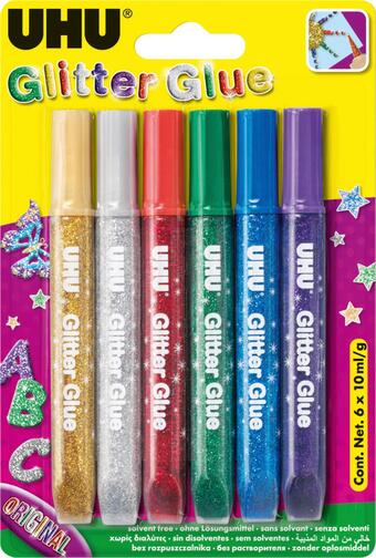 dm drogerie Uhu glitter glue tube (6x10ml) Angebot