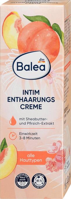 dm drogerie Balea intim enthaarungscreme Angebot