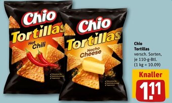 REWE Chio Tortillas 110-g-Btl. Angebot