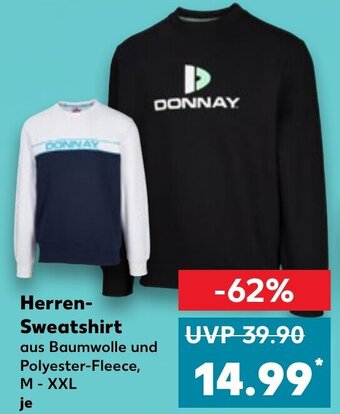 Kaufland Herren-Sweatshirt M-XXL Angebot