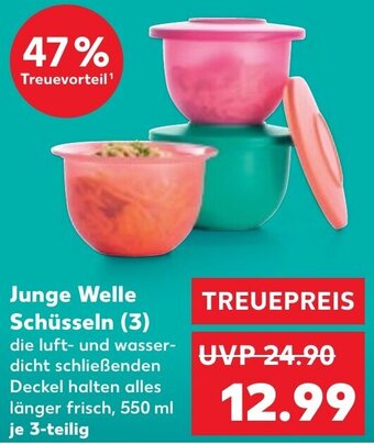 Kaufland Junge Welle Schüsseln (3) 550 ml 3-teilig Angebot